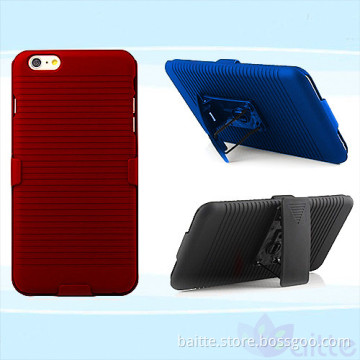2 in 1 back clip case Plastic holder for iphone 7